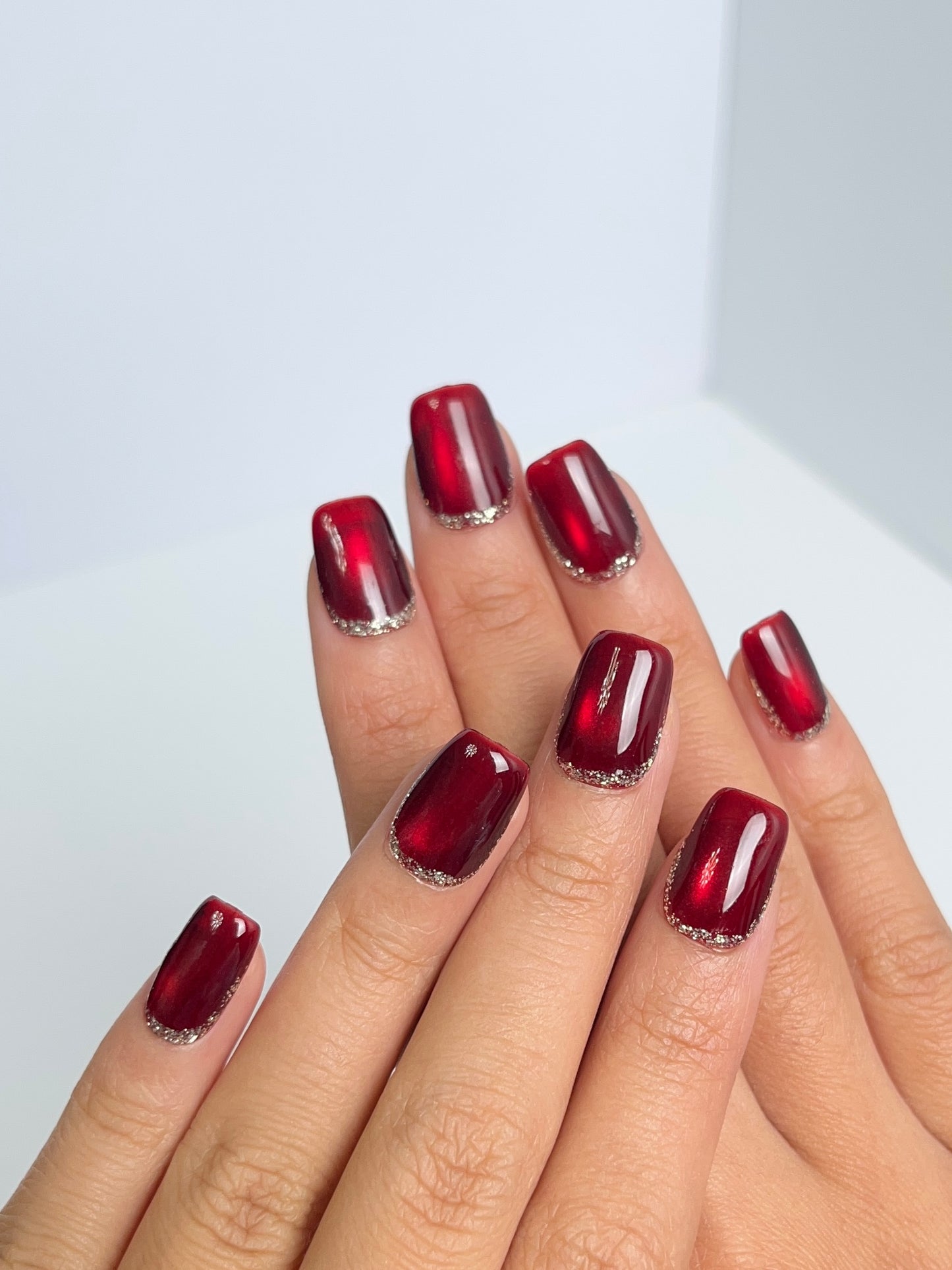 Ruby Wine Glow